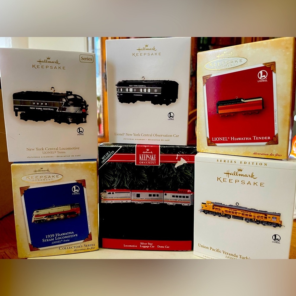 Hallmark Lionel Train Christmas Ornaments